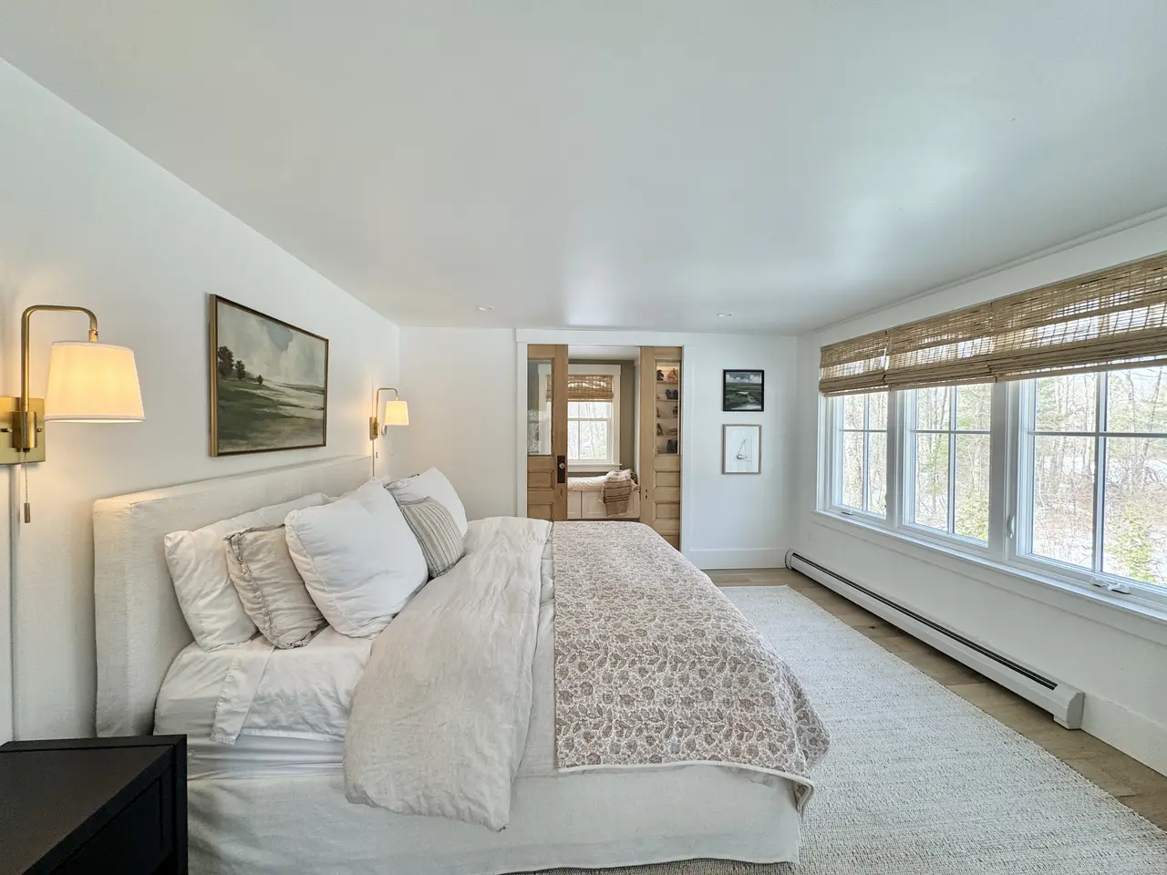 A detail from the Arundel, Maine home